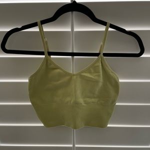 Z by Zella neon green bra tank